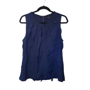 Pure Sugar Sleeveless Front‎ Ruffle Blouse